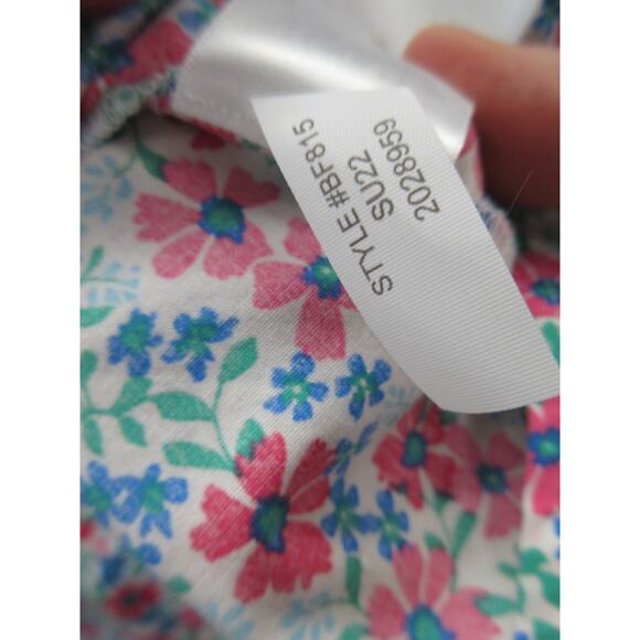 NWT J. Crew Floral Poplin Sleeveless Button Shirt Women's XL Cottagecore - Picture 10 of 14